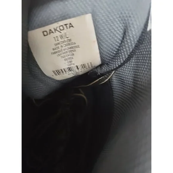 Dakota Men's 6" 2301 Aluminum Toe Comp. Plate WP Work Boots Black Size 12W/L - Picture 4 of 7